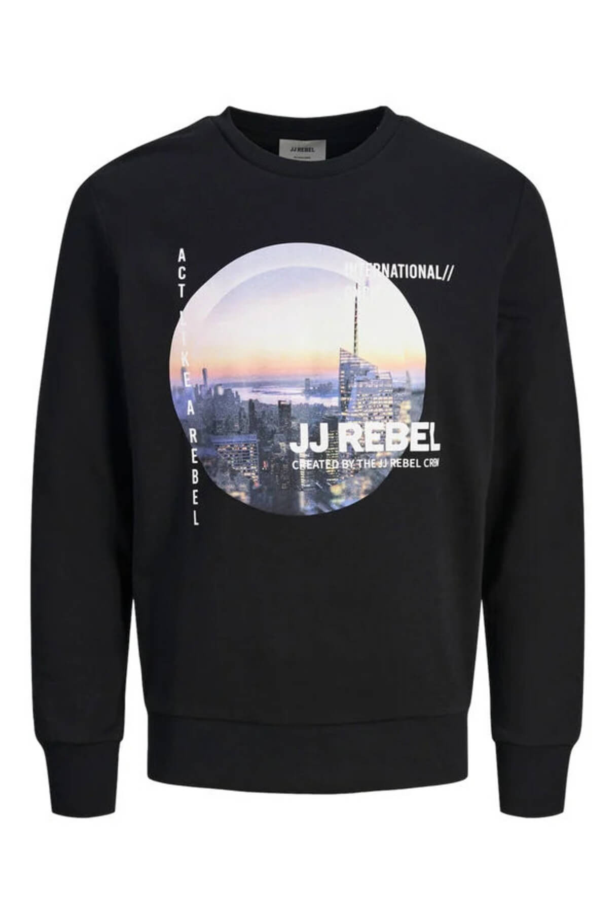 SUDADERA NEGRA JJ REBEL