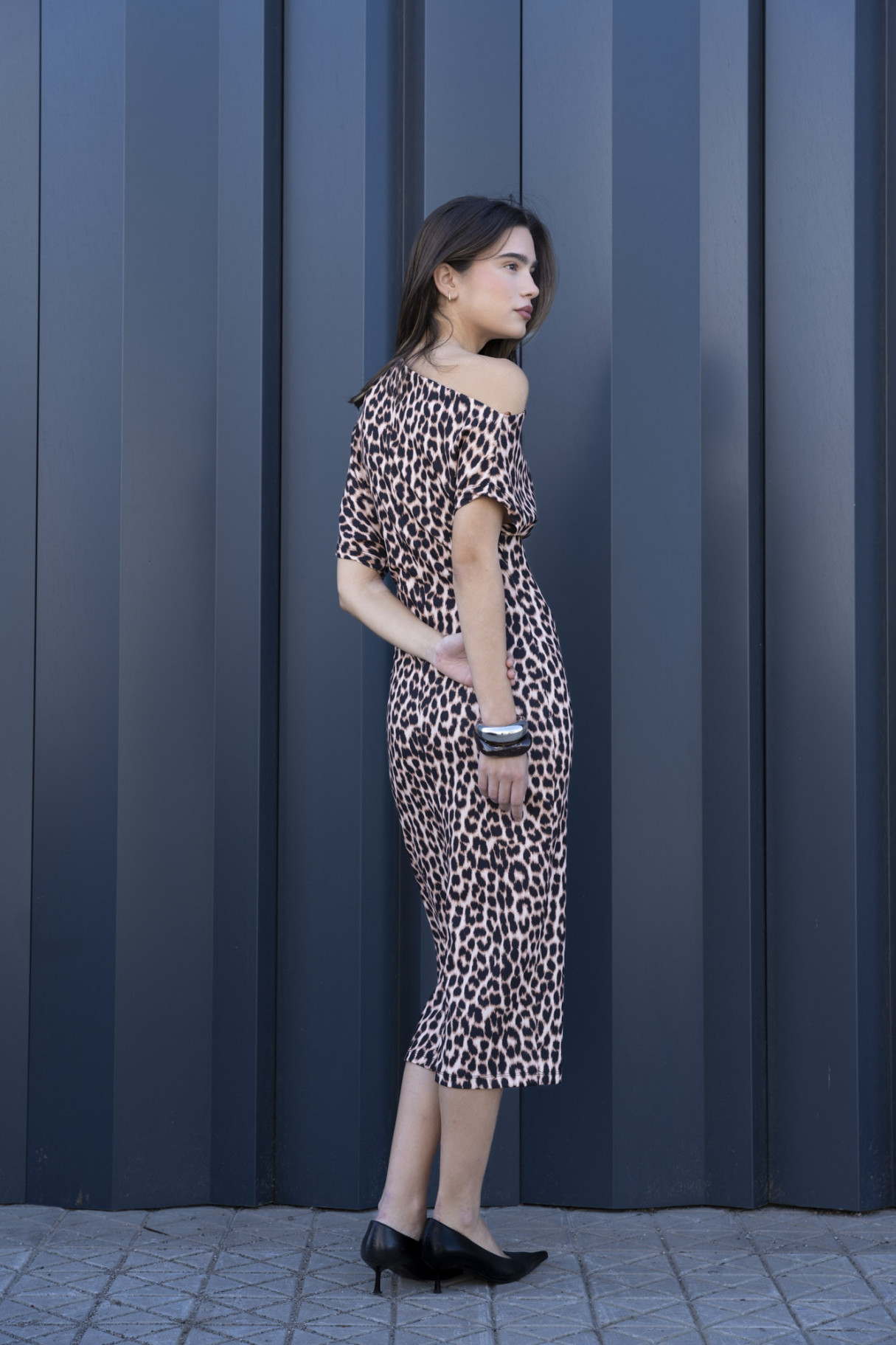 VESTIDO ESTAMPADO ANIMAL PRINT