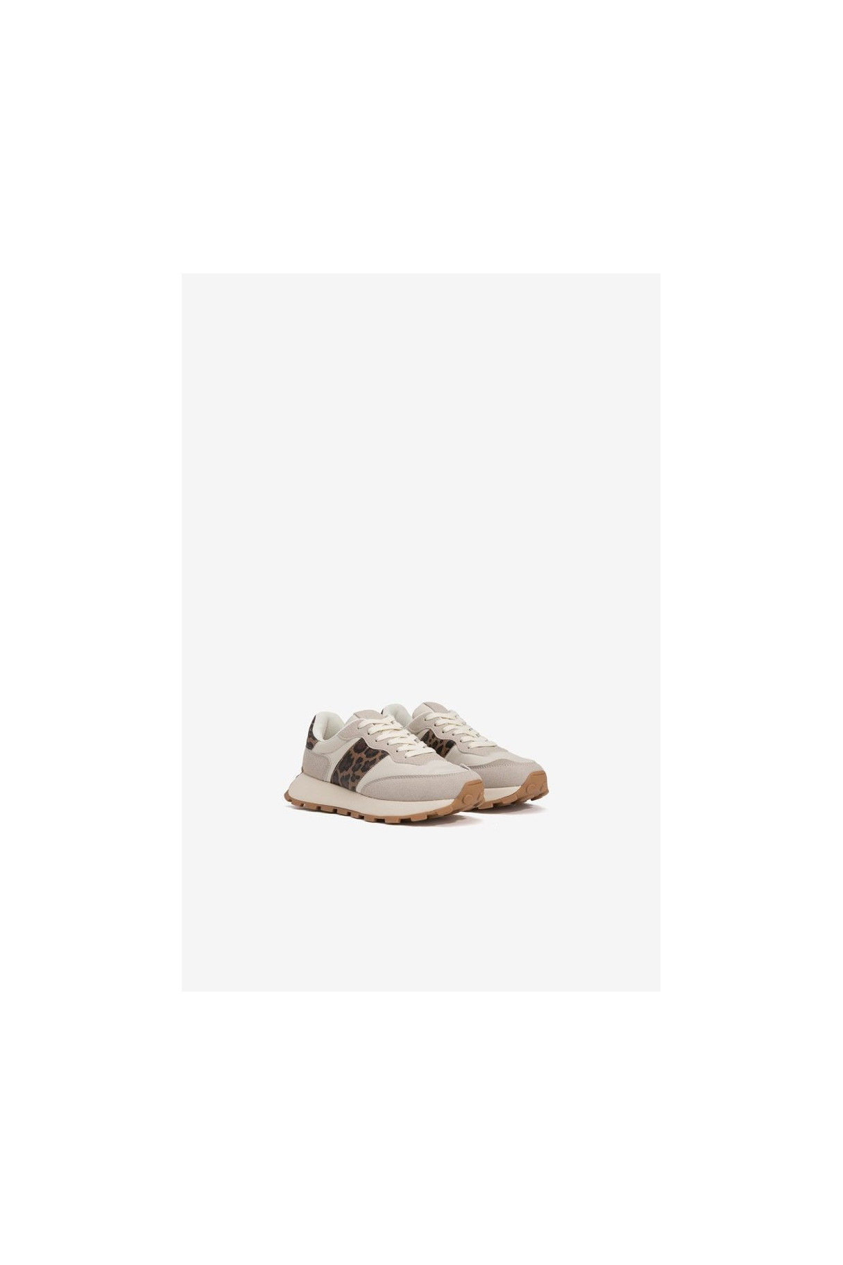 Zapatilla animal print leopardo