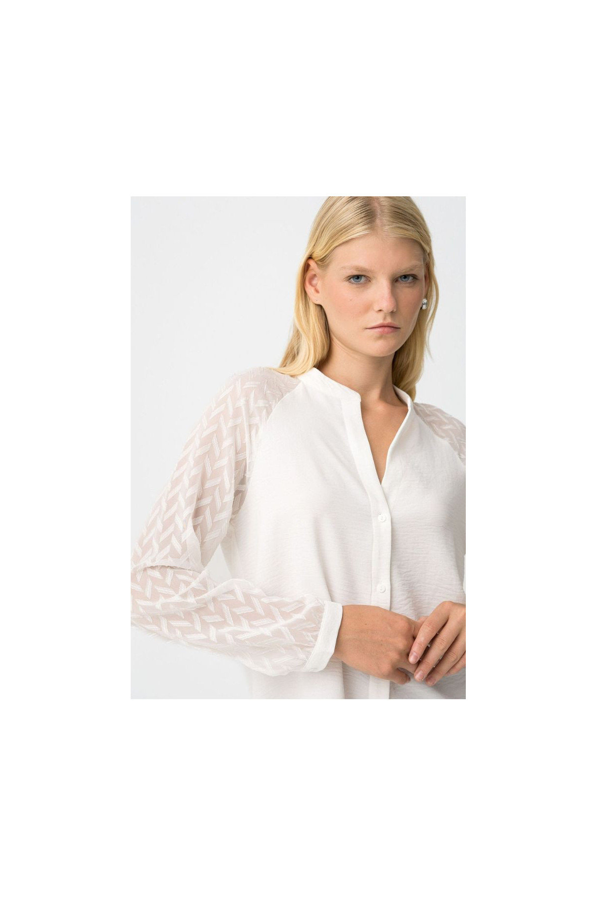camisa blanca transparencias