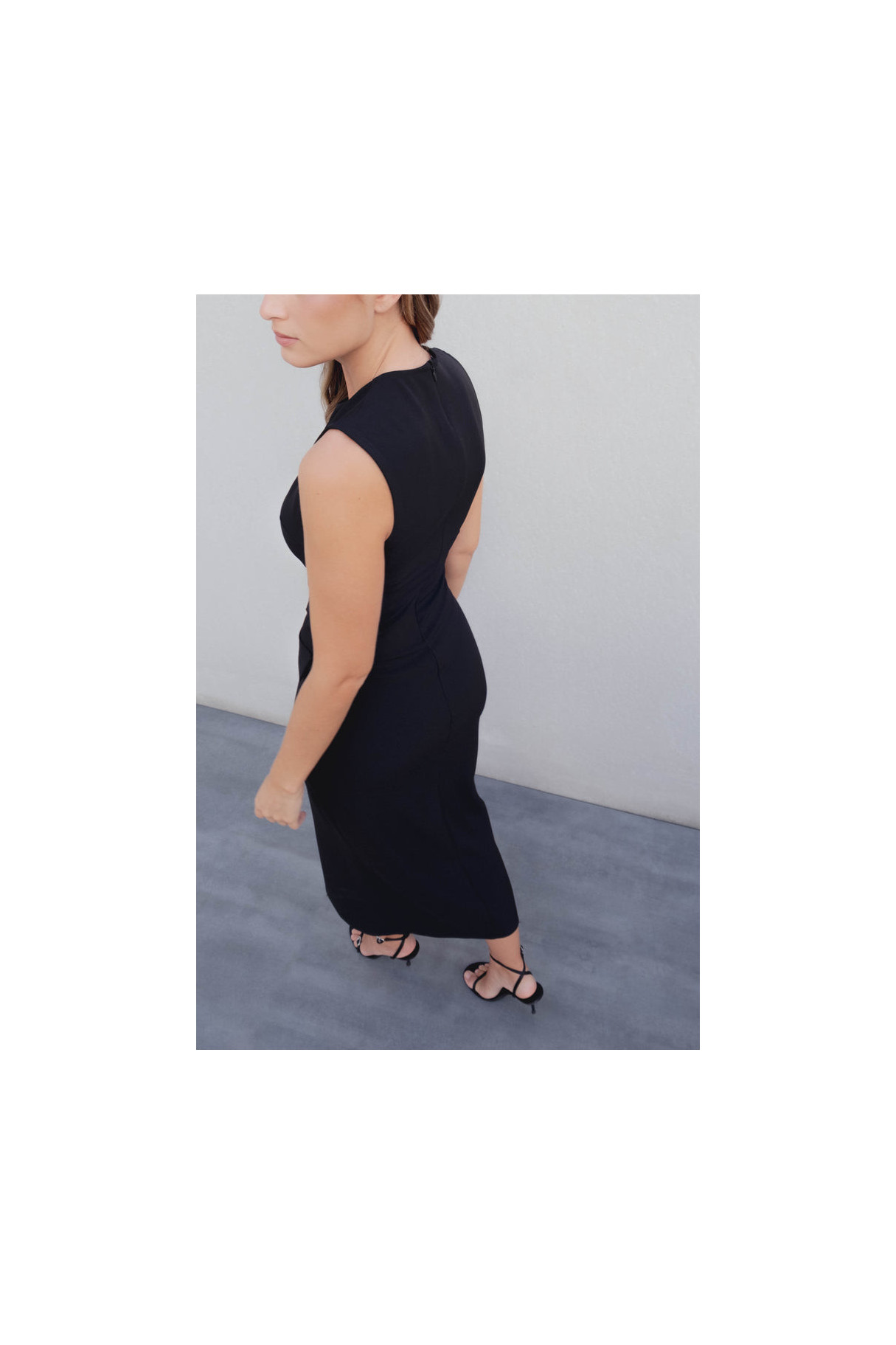 Vestido Midi Cinturon