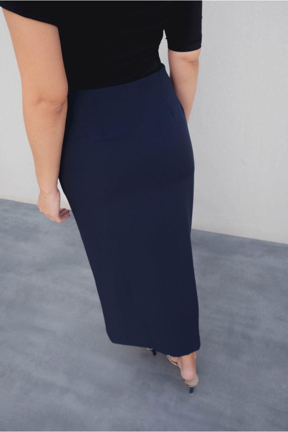 Falda Midi Botones
