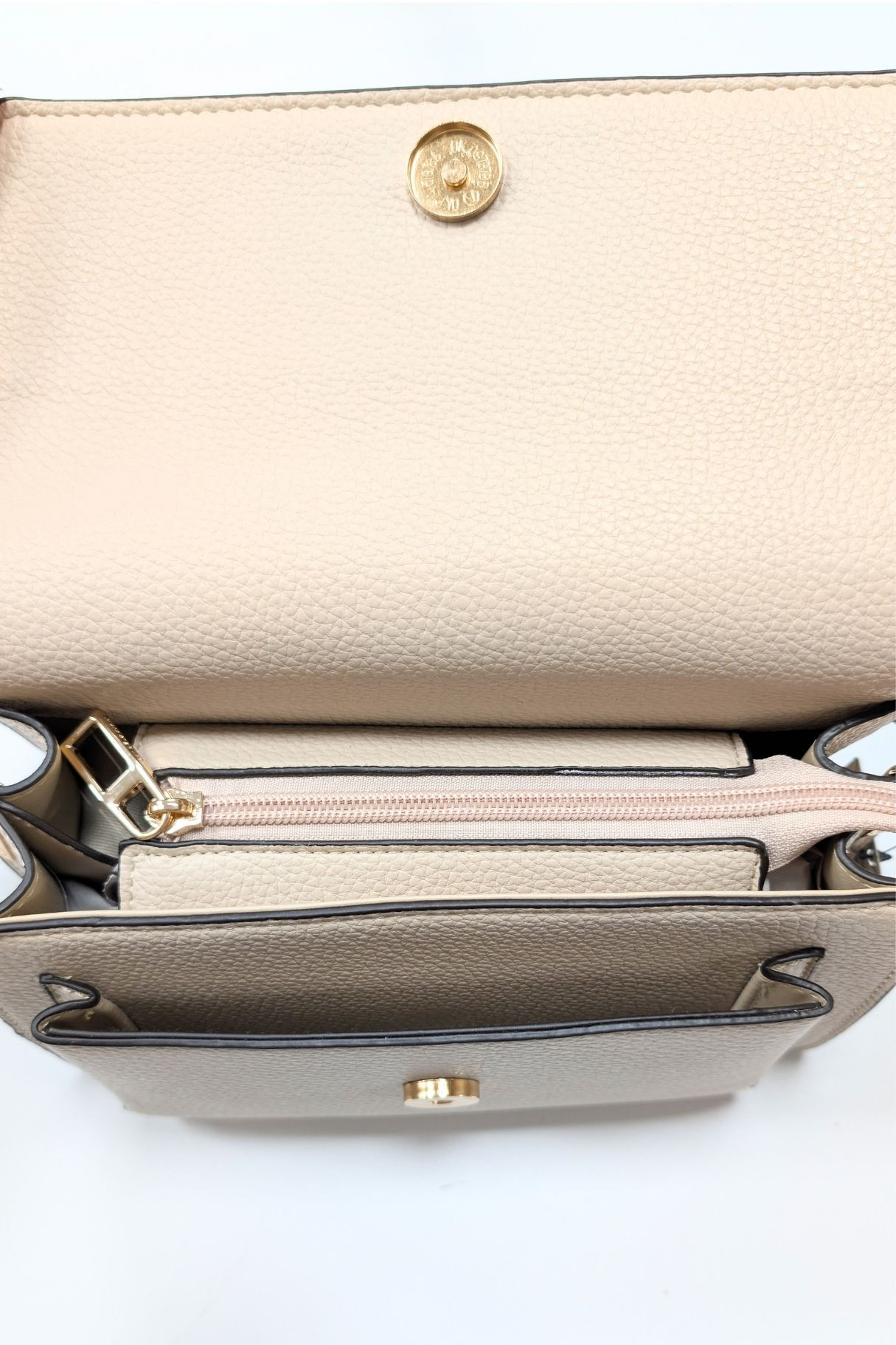 Bolso mini beige nudo