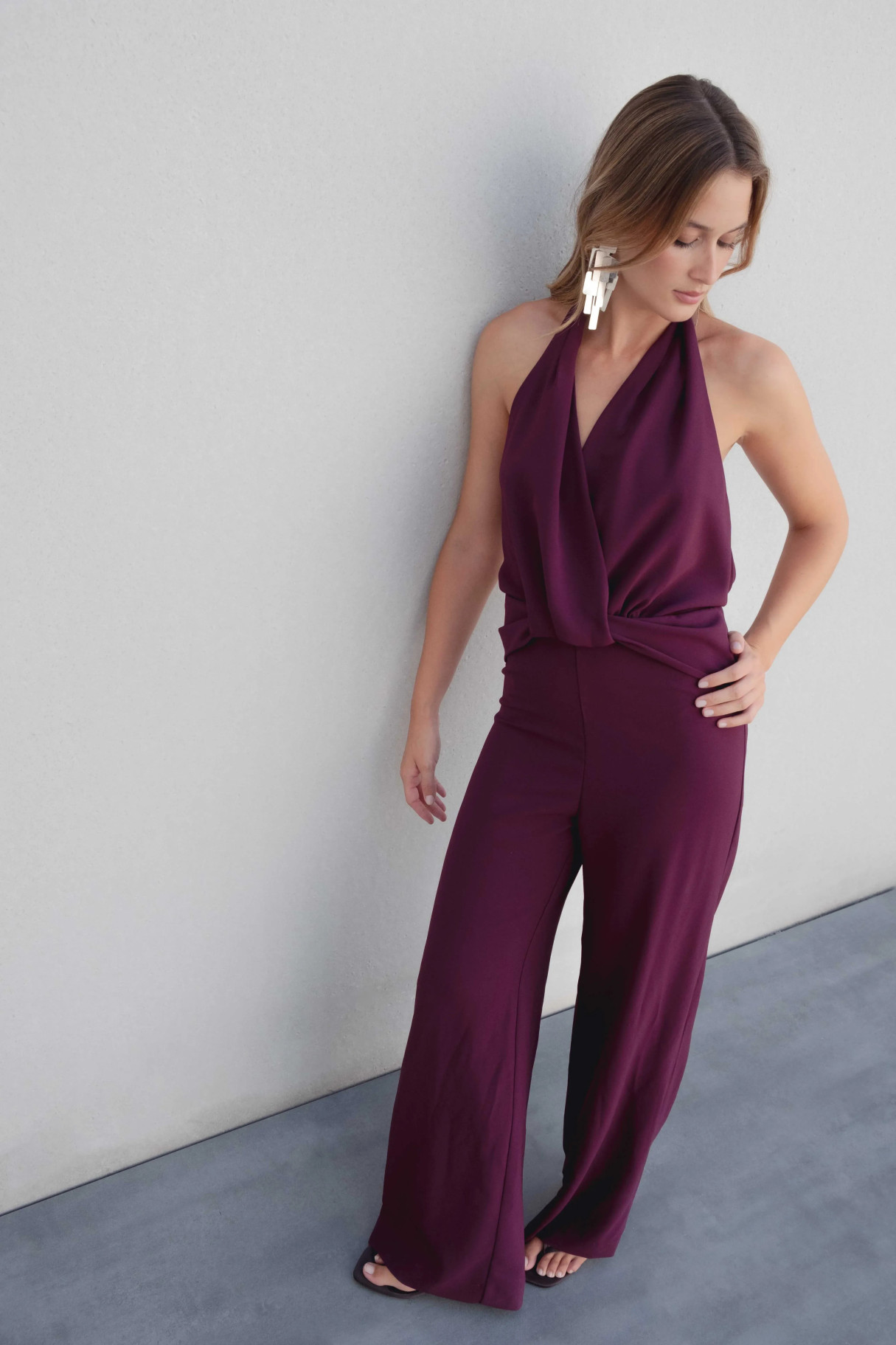 Mono halter nudo