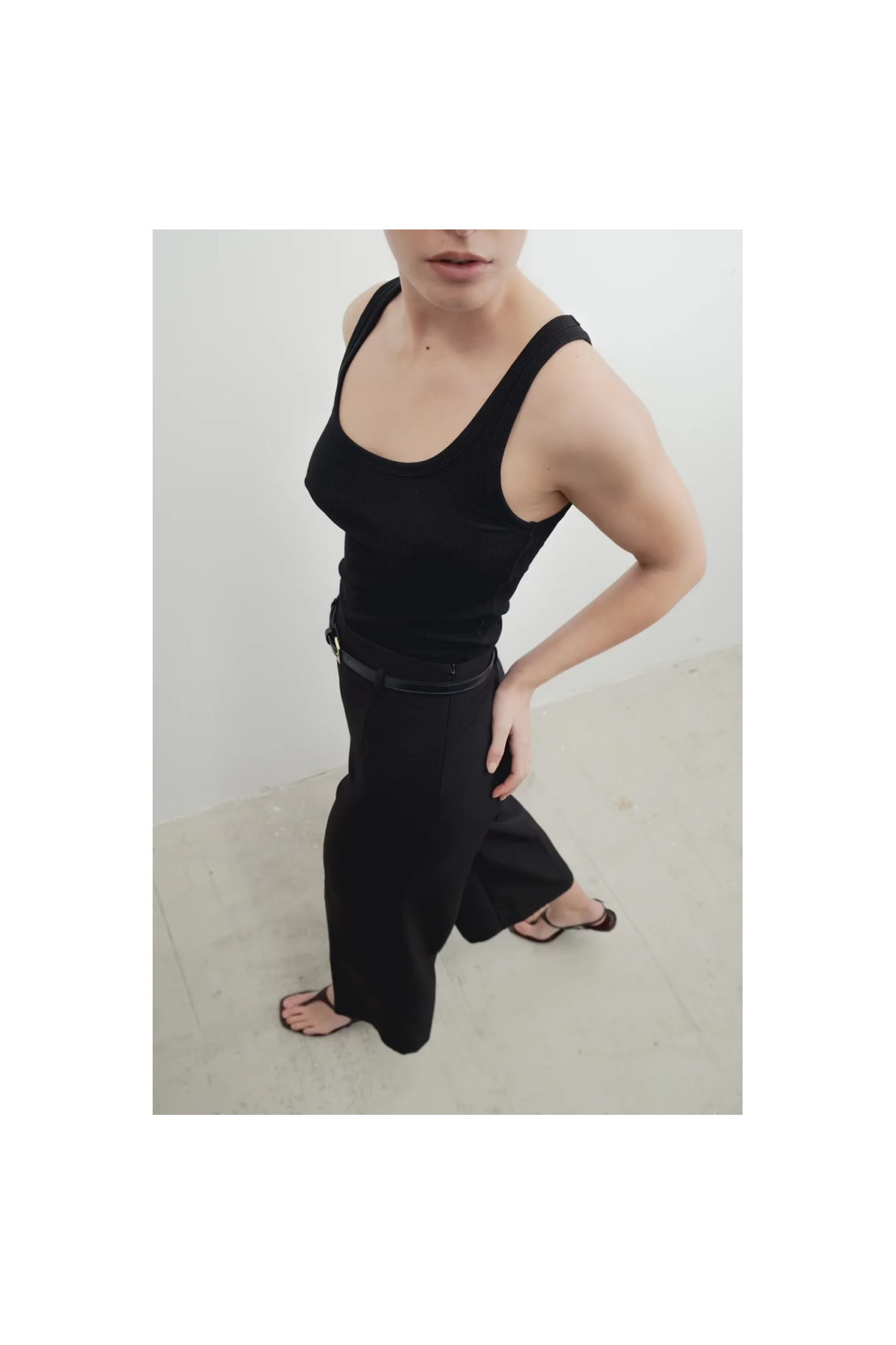 PANTALÓN CULOTTE CINTURÓN