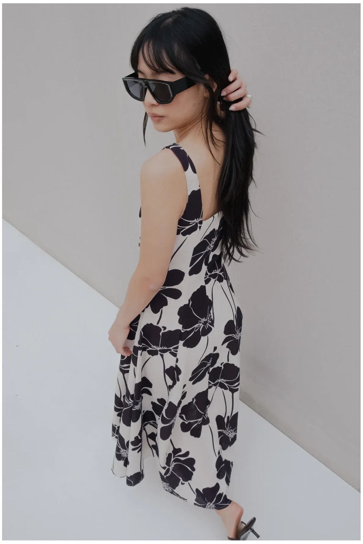 VESTIDO MIDI ESTAMPADO