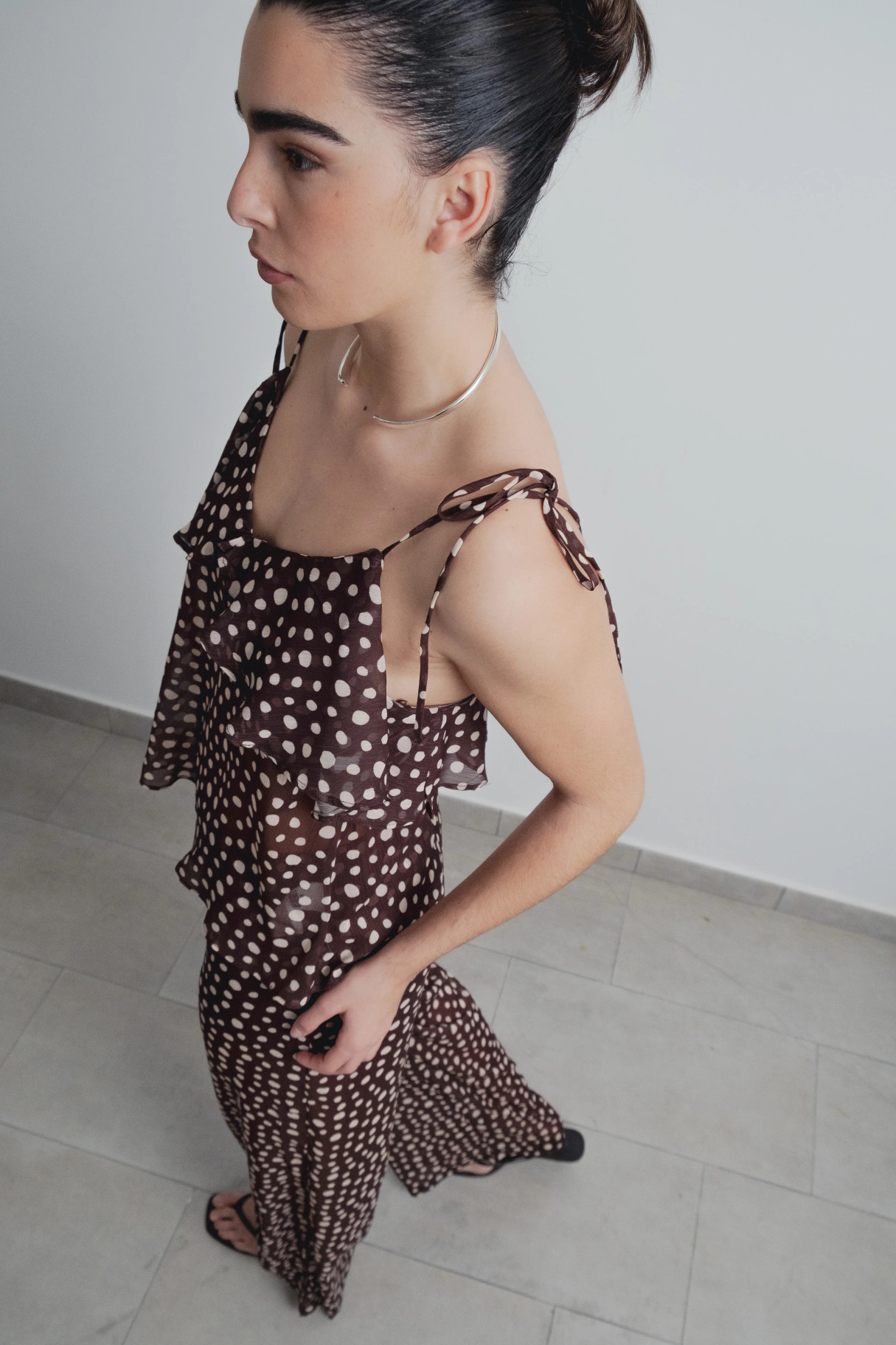 TOP VOLANTE ESTAMPADO
